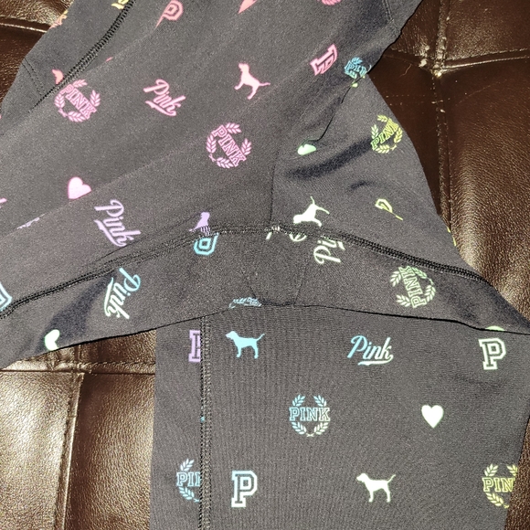 VS PINK RAINBOW LOGO LEGGINGS - Picture 7 of 9